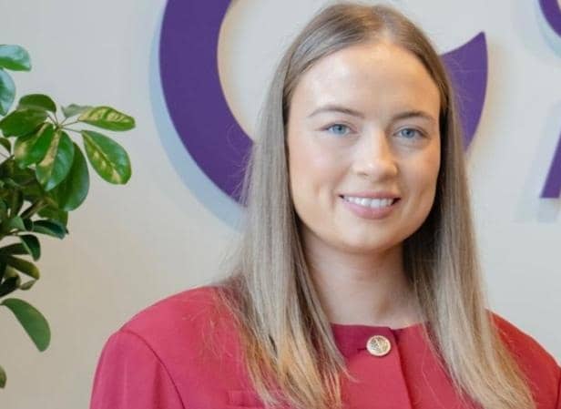 Kellie McLaughlin has officially qualified as a solicitor