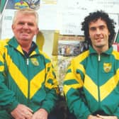 Johnny D Earley and his on-field general Damian Diver