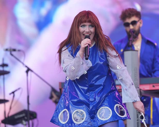 Cmat performing at Glastonbury Festival 2025