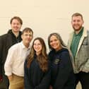  Patrick Moore, Deigh Reid, Abby Hagan, Laura Keogh and Daniel Paul McCafferty pictured at rehearsals for Letterkenny Musical Society’s production of Come from Away which was staged earlier this year