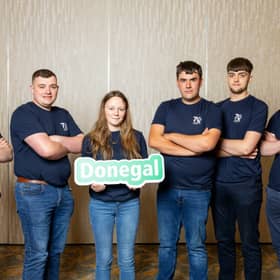 Pictured are six of the nine students representing Donegal at WorldSkills Ireland 2026