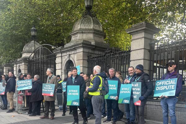 Oireachtas staff strike
