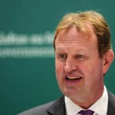 Justice Minister Jim O'Callaghan speaks to media