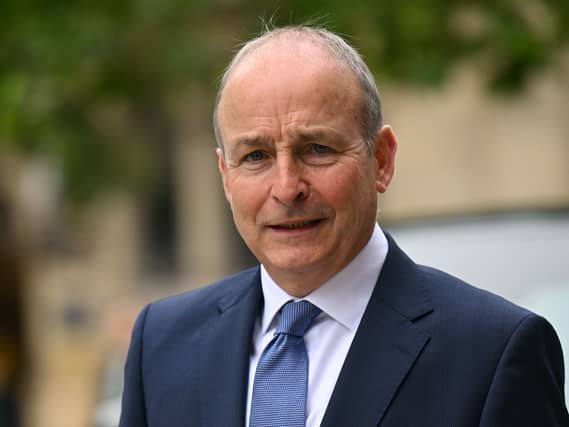 Head and shoulders photo of Micheál Martin
