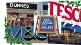 When are supermarkets open between Christmas and New Year, including Aldi, Tesco and Lidl?