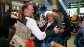 Irish athletes welcomed home from Winter Olympics
