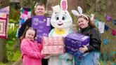 Easter Bunny family hop to it delivering eggs to hospitals and charities