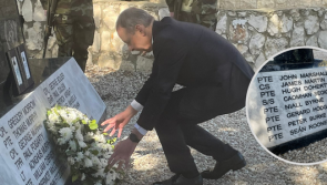 Private Seán Rooney remembered as Micheál Martin visits Lebanon