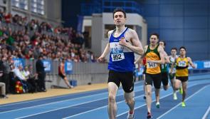 Mark English breezes to Irish Indoor 800m title
