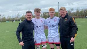 Jamie O'Carroll and Charlie Robinson earn Ulster caps in Limerick