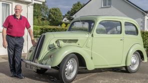 An extra special birthday for Donegal Hospice car winner Peter Browne

