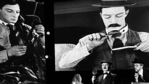 Little John Nee and Fionn Robinson live score silent classic at An Grianán