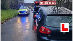 National: Gardaí seize two uninsured vehicles and uncover an unaccompanied learner driver