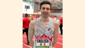 Mark English sets new Irish 600m record to win in Boston