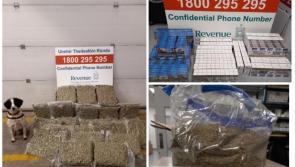 National: Drugs and cigarettes worth nearly €1m sniffed out by detector dogs Milo and Grace