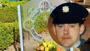 An Garda Siochana in Donegal remember Sergeant Paul Reid on his 29th anniversary