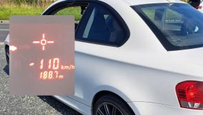 Penalty points and a fine for motorist travelling at high speed to 'keep pizza warm'