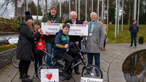St Bernadette's Letterkenny receives new special mobility trike
