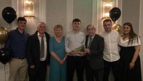 St Eunan's Shane O'Donnell picks up 2024 Gradam Sh&eacute;amuis Mhic G&eacute;idigh
