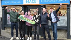 REVEALED:  Celebrations as family-owned store sells winning EuroMillions ticket