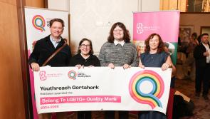 Mulroy College and Youthreach Gortahork receive Belong To LGBTQ+ Quality Mark 