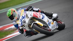 Rhys Irwin claims victory at Knockhill in British Superbike Supersport Race