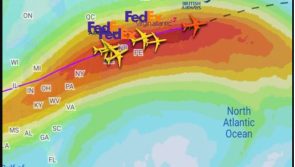 National: Weird phenomenon causes passenger planes flying home to Ireland to speed up