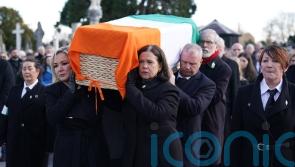McDonald pledges to deliver Irish unity in funeral tribute to veteran republican