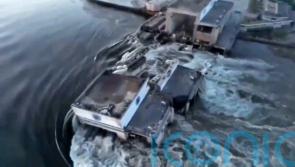 Environmental disaster expected after collapse of Moscow-controlled dam in Ukraine