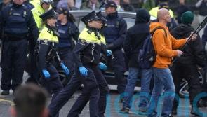 Gallows protest at Leinster House marks ‘very grave day for democracy’