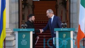 Ireland will back Ukraine ‘for as long as it takes’, Martin tells Zelensky