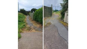 Cllr Donal Mandy Kelly welcomes improvements at Letterkenny housing estate