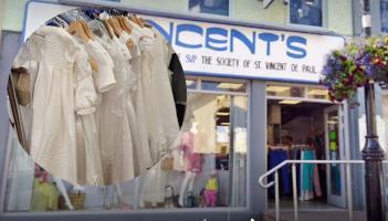 Beautiful €7 First Communion dresses available in Letterkenny charity shop