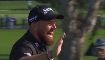 WATCH: Shane Lowry makes sensational albatross at Torrey Pines