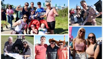 PICTURES: Farmer's tans and freckles as happy families frolic in the sun at Ploughing 2024