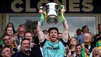 Shaun Patton’s 100th appearance for Donegal ‘a testament to his dedication’