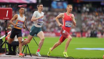 Mark English maintains his consistency at Diamond League in London