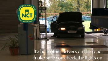 'Don’t keep other drivers in the dark!’ NCT warns of dangers of a blown bulb