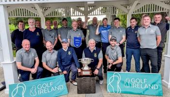 Letterkenny Golf Club celebrating historic Ulster Cup team triumph