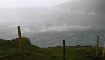 Wet and breezy through in Donegal today with rain, turning heavy at times