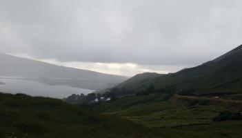 Cloudy today in Donegal today with scattered outbreaks of rain and drizzle