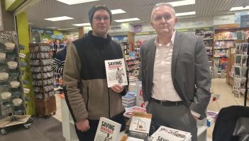 Gerry McKeever holds book signing in Letterkenny for latest release