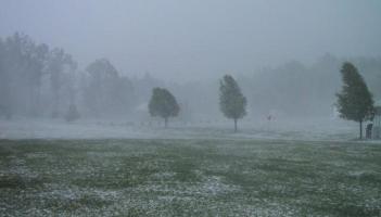 Showers turning heavy in Donegal for a time this morning with hail possible