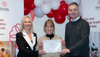 &lsquo;Heart and devotion&rsquo; - Margaret Brabiner named Dovida Donegal Caregiver of the Year