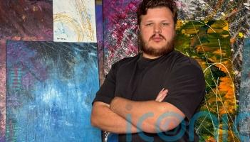 Gamble to become a full-time artist pays off with debut exhibition