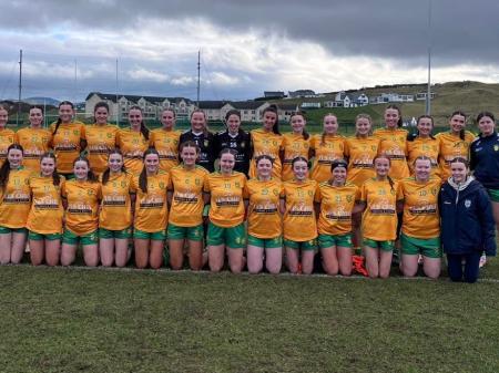 Donegal minor ladies begin Ulster Championship with a win over Armagh