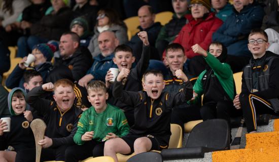 In Pictures: St Eunan's and Carrickmore supporters in full voice in Letterkenny