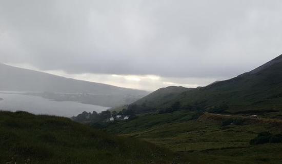 Mostly dry in Donegal with plenty of low winter sunshine before a nasty turn later