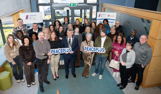 Turn Up the Volume PEACEPLUS project launches for musicians in Donegal