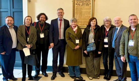 Donegal Cancer Flights & Services make their case to Department of Transport